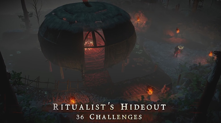 PoE Ritual 36 Challenge Rewards Ritualist's Hideout
